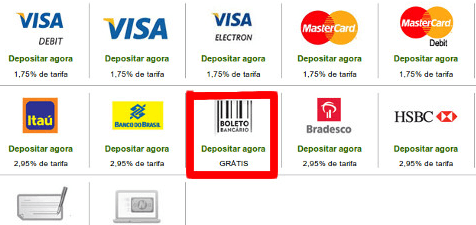 Como depositar na neteller via boleto bancário
