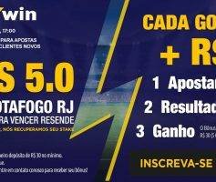 Botafogo RJ x Resende e Fluminense x Flamengo: PROMOÇÃO da casa de apostas NoxWin